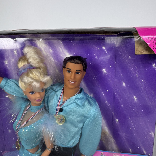 Barbie Doll Olympic Skaters Set