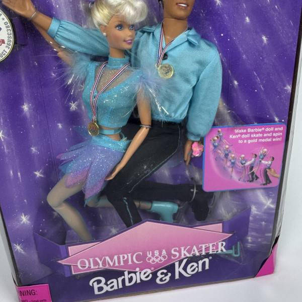 Barbie Doll Olympic Skaters Set