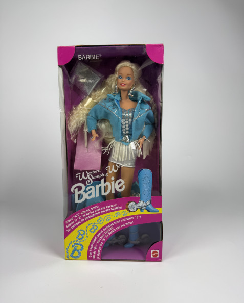 Doll Barbie Western Stamping