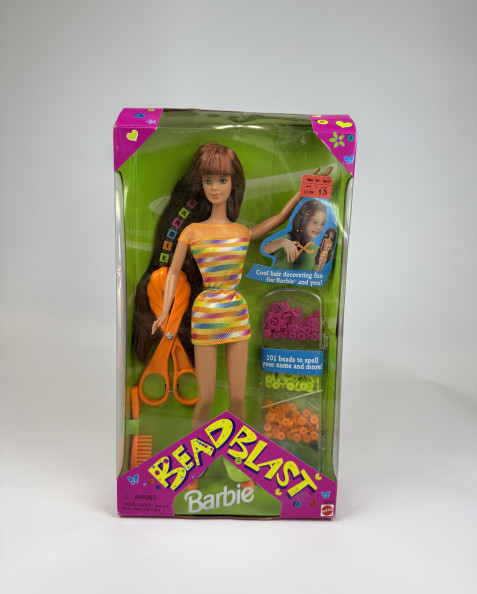 Doll Doll Bead Blast Brunette Barbie