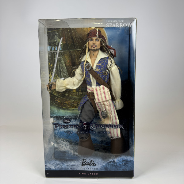 Barbie Doll Captain Jack Sparrow Barbie Doll Captain Jack Sparrow