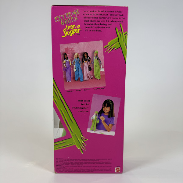 Barbie Doll Extreme Green Skipper Barbie Doll Extreme Green Skipper