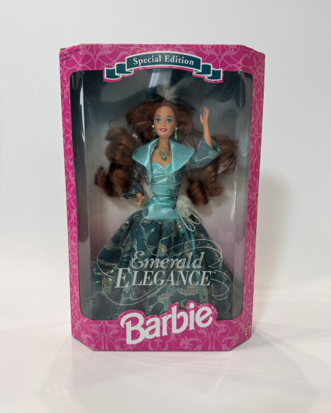 Doll Barbie Emerald Elegance