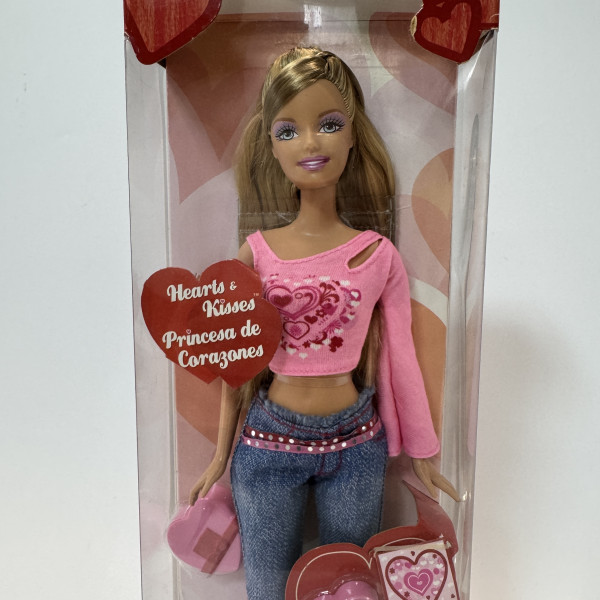 Doll Barbie Hearts & Kisses Valentine