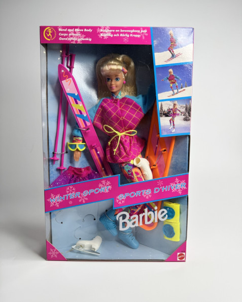 Doll Doll Winter Sport Barbie