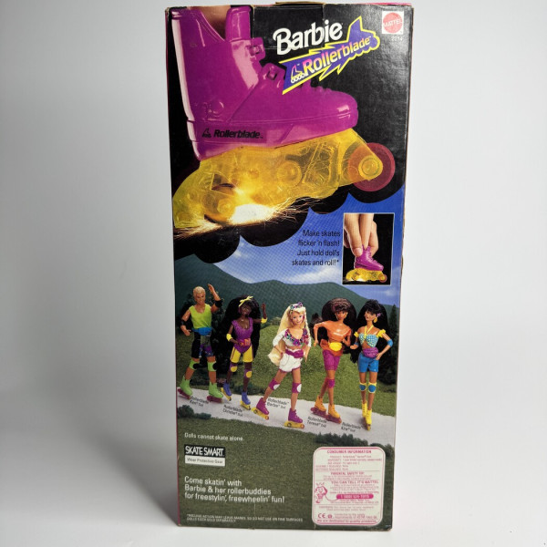 Doll Barbie Rollerblade