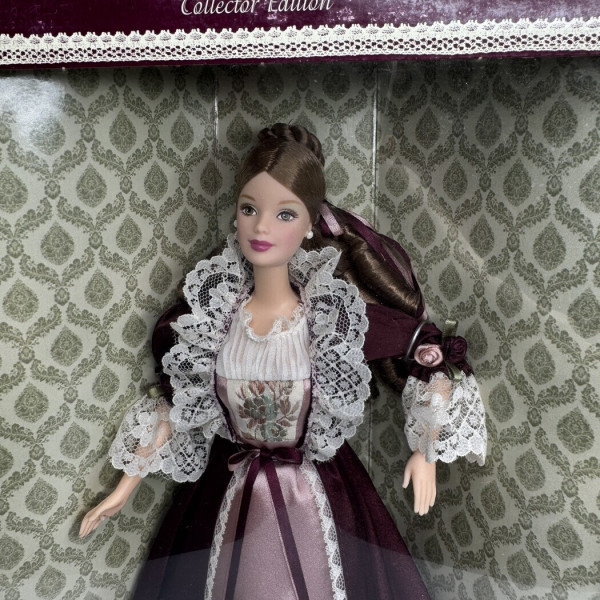 Doll Victorian Barbie With Cedric