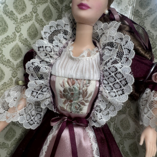 Doll Victorian Barbie With Cedric