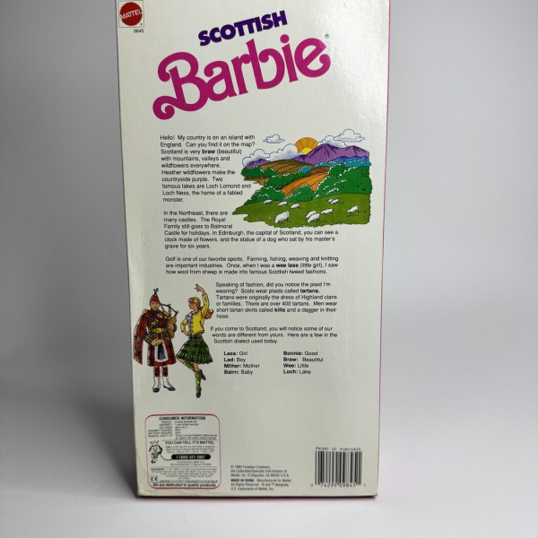 Doll Scottish Barbie