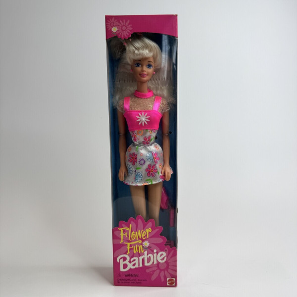 Barbie Doll Flower Fun
