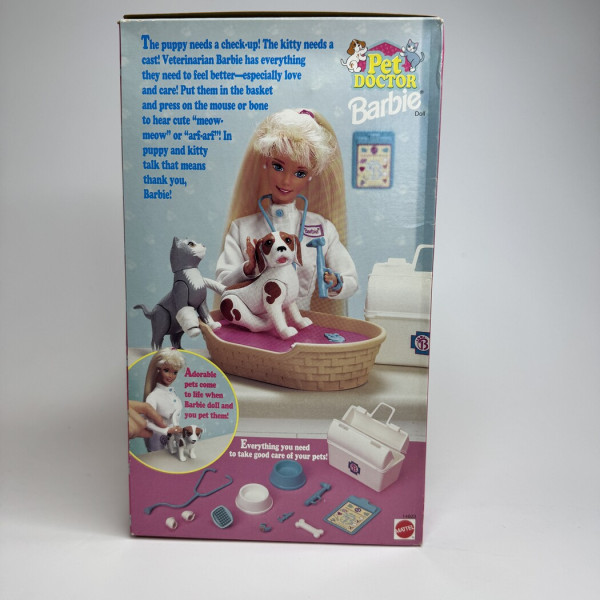 Doll Pet doctor Barbie Doll Pet doctor Barbie