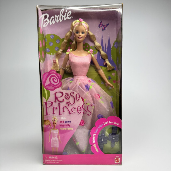 Barbie Doll Rose Princess Barbie Doll Rose Princess