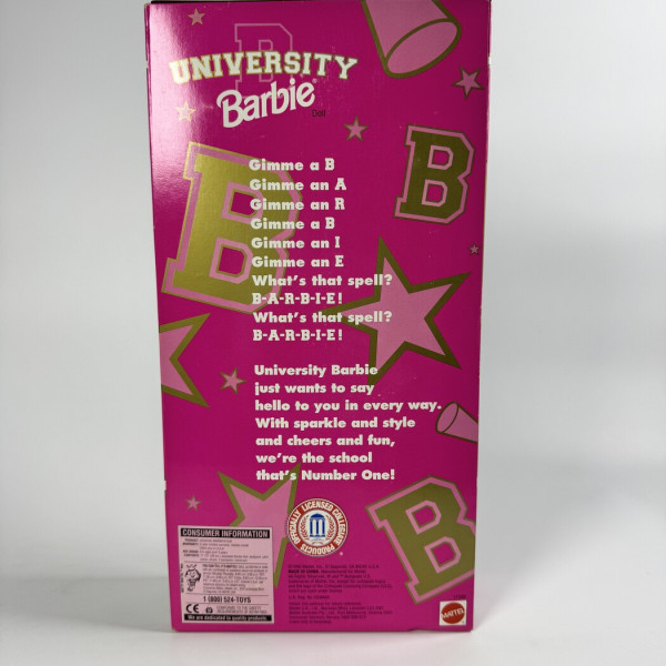 Doll University of Michigan Barbie