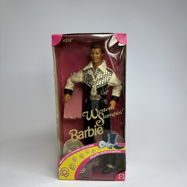 Barbie Doll Western Stamping Ken
