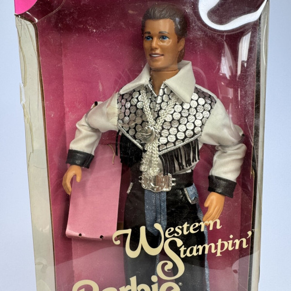 Barbie Doll Western Stamping Ken