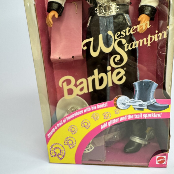 Barbie Doll Western Stamping Ken