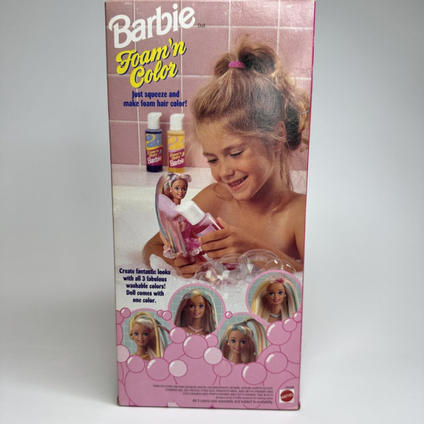 Doll Foam’n colour Barbie Doll Foam’n colour Barbie
