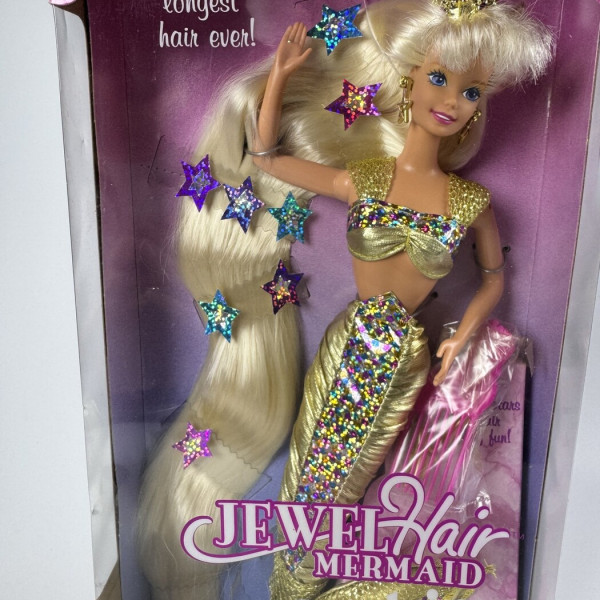 Barbie Doll Jewel Hair Mermaid