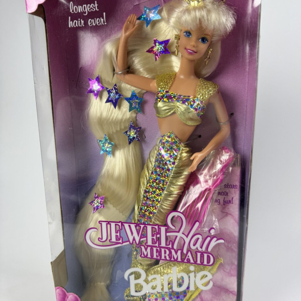 Barbie Doll Jewel Hair Mermaid