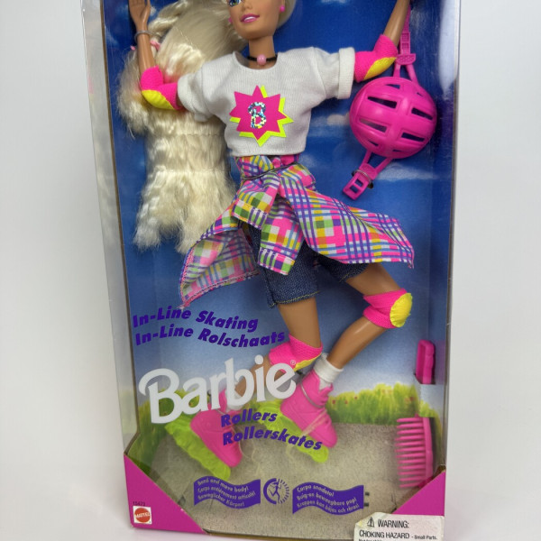 Doll Doll In-line Skating Barbie