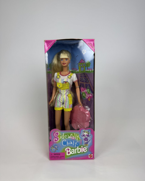 Barbie Doll Sidewalk chalk