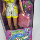 Barbie Doll Sidewalk chalk