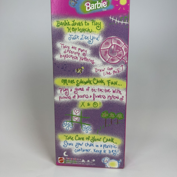Barbie Doll Sidewalk chalk