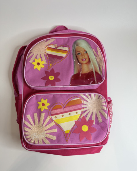 Barbie pink backpack
