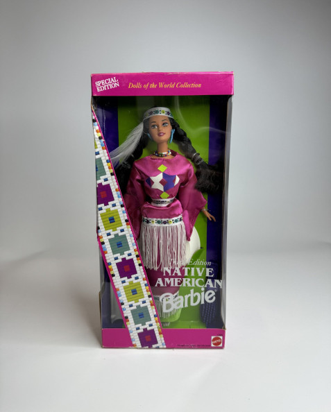 Doll Native American Barbie: 3d Edition