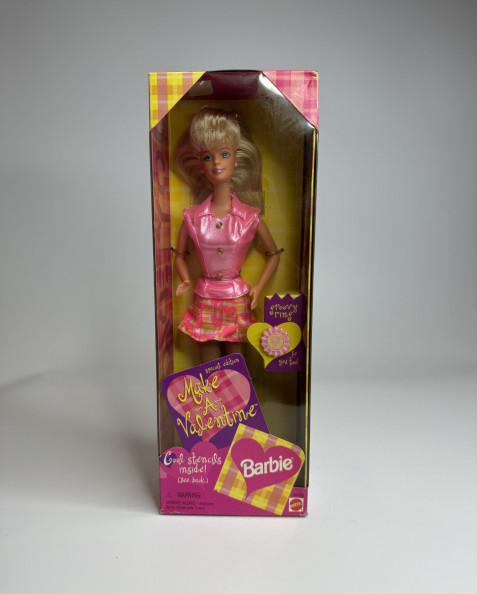 Doll Make a Valentine Barbie