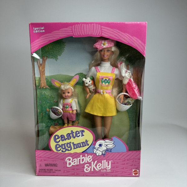 Doll Barbie and Kelly Ester Egg Hunt ⠀