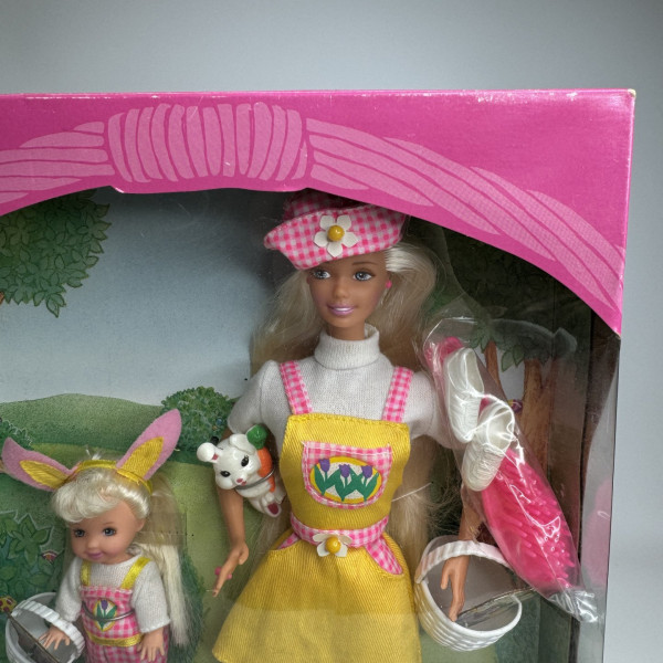 Doll Barbie and Kelly Ester Egg Hunt ⠀