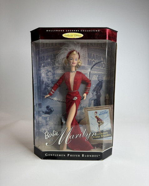 Лялька Barbie as Marilyn Monroe in “Gentlemen Prefer Blonds”