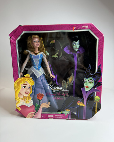 Barbie Doll Aurora and Maleficent