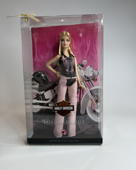 Doll Barbie Harley Davidson