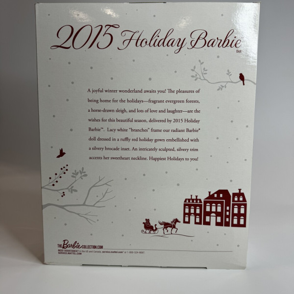 Doll Barbie Holiday 2015 Collector Doll