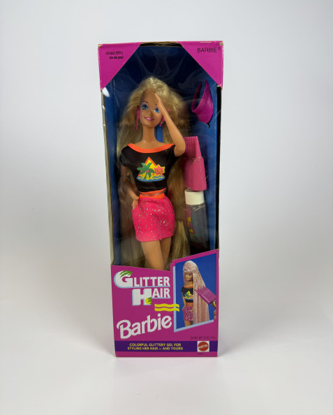 Doll Glitter Hair Barbie