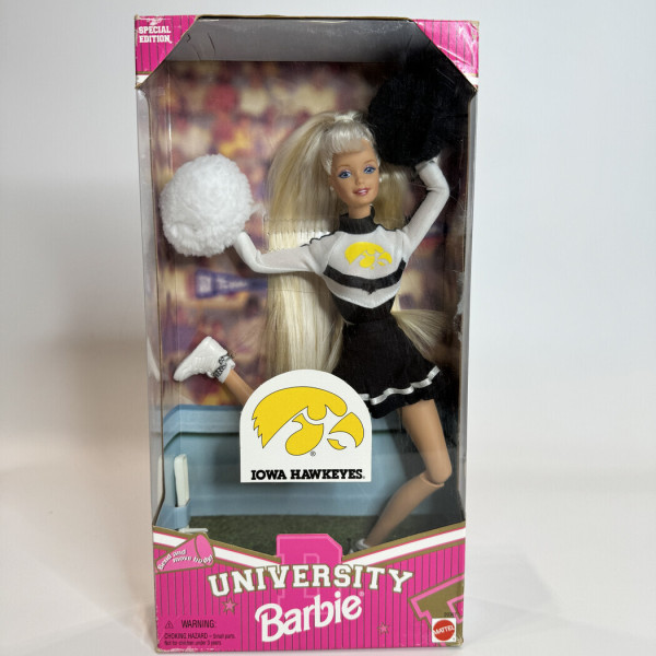 Doll Barbie University Iowa