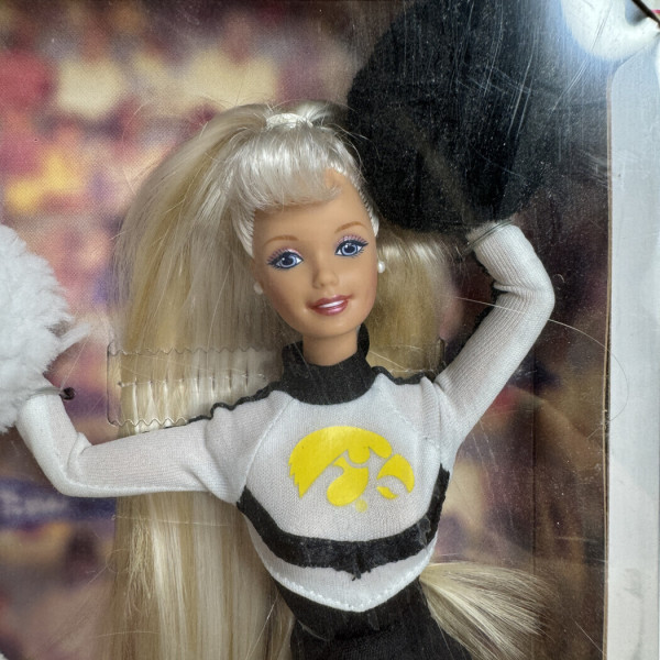 Doll Barbie University Iowa