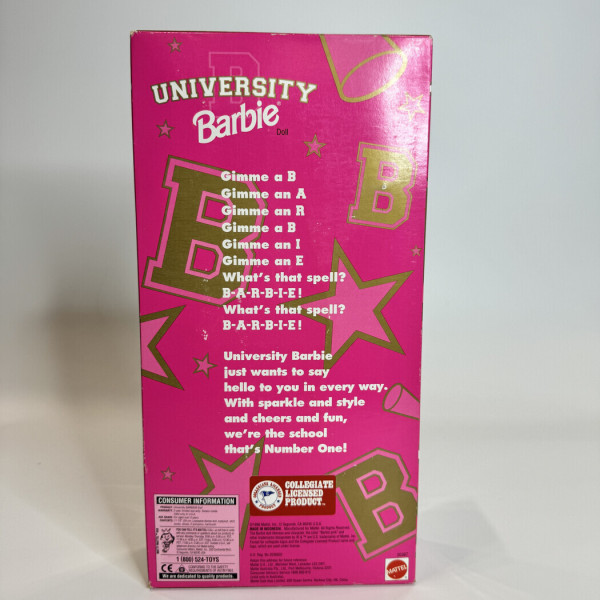 Doll Barbie University Iowa