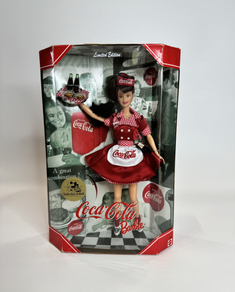 Лялька Coca-Cola Barbie Brunette