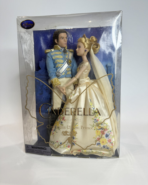 Barbie Doll Cinderella and the Prince Live Action set